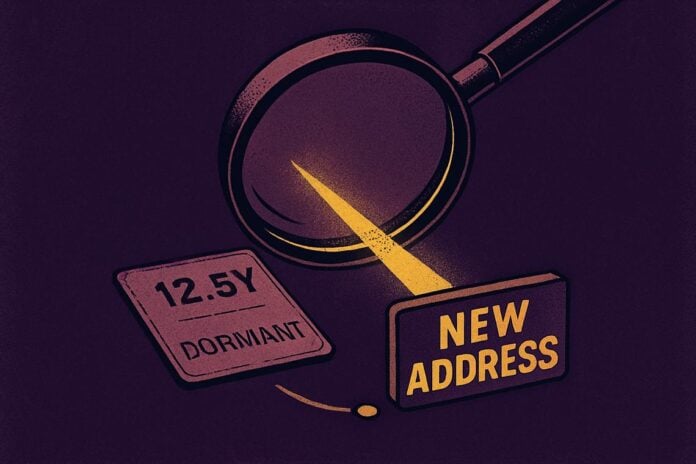 dormant Bitcoin wallet