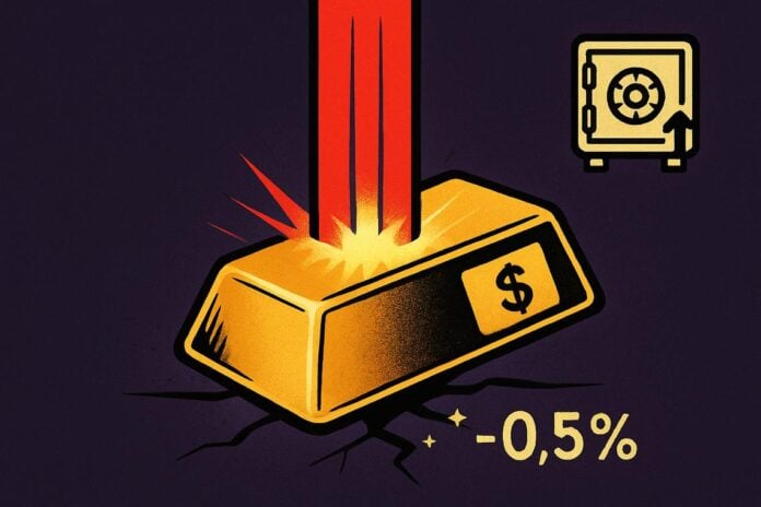 gold price decline