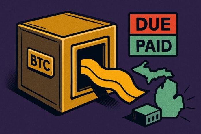 Hyperscale Data Bitcoin sale