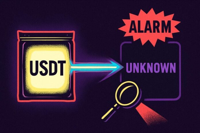 Tether USDT transfer